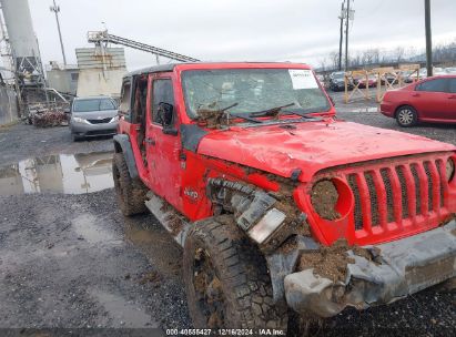 Lot #3051077872 2019 JEEP WRANGLER UNLIMITED SPORT S 4X4