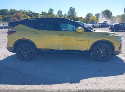 Lot #3037548865 2022 CHEVROLET BLAZER AWD RS