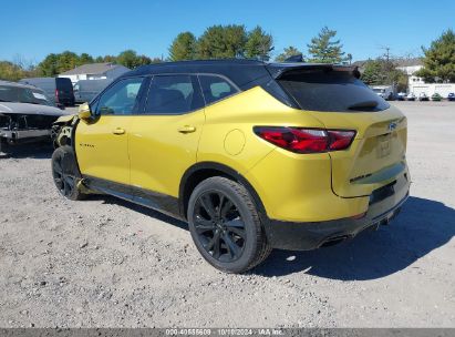 Lot #3037548865 2022 CHEVROLET BLAZER AWD RS