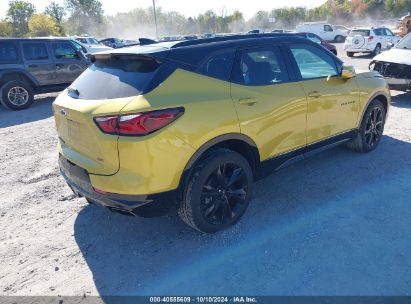 Lot #3037548865 2022 CHEVROLET BLAZER AWD RS