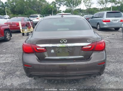 Lot #2992824667 2018 INFINITI Q70 3.7 LUXE