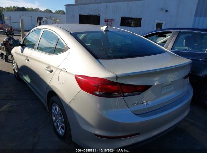 Lot #2996533794 2017 HYUNDAI ELANTRA SE