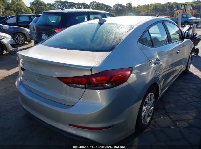 Lot #2996533794 2017 HYUNDAI ELANTRA SE