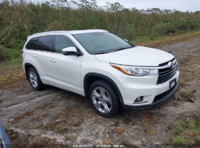 Lot #2995299822 2014 TOYOTA HIGHLANDER LIMITED V6