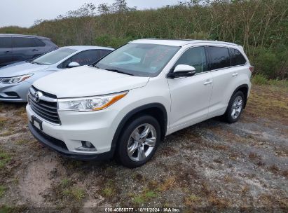 Lot #2995299822 2014 TOYOTA HIGHLANDER LIMITED V6