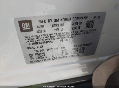 Lot #3056071109 2021 BUICK ENCORE GX FWD ESSENCE