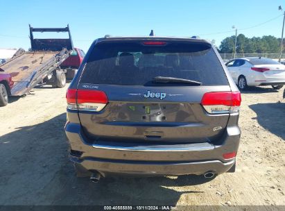 Lot #2996533796 2016 JEEP GRAND CHEROKEE OVERLAND