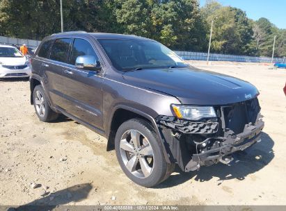 Lot #2996533796 2016 JEEP GRAND CHEROKEE OVERLAND