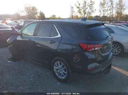 Lot #2995300244 2023 CHEVROLET EQUINOX AWD LT