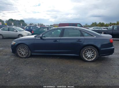 Lot #2996533793 2016 AUDI A6 3.0 TDI PREMIUM PLUS