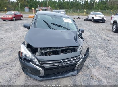 Lot #2995300204 2024 MITSUBISHI MIRAGE G4 BLACK EDITION/ES/LE