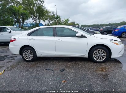 Lot #2992824659 2017 TOYOTA CAMRY LE