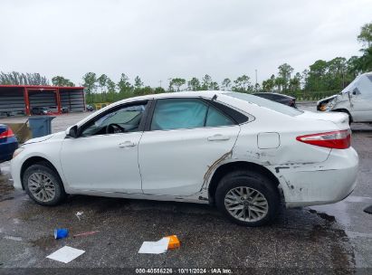 Lot #2992824659 2017 TOYOTA CAMRY LE