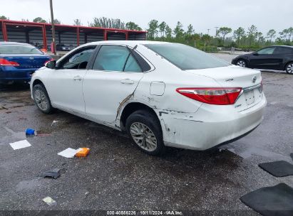 Lot #2992824659 2017 TOYOTA CAMRY LE