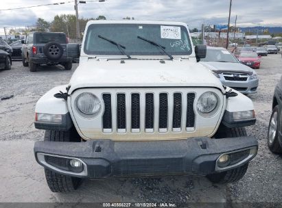 Lot #3051077869 2021 JEEP WRANGLER UNLIMITED SAHARA 4X4