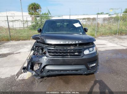 Lot #3005349551 2014 LAND ROVER RANGE ROVER SPORT 3.0L V6 SUPERCHARGED HSE