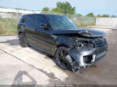 Lot #3005349551 2014 LAND ROVER RANGE ROVER SPORT 3.0L V6 SUPERCHARGED HSE