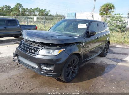 Lot #3005349551 2014 LAND ROVER RANGE ROVER SPORT 3.0L V6 SUPERCHARGED HSE