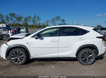 Lot #2995300132 2016 LEXUS NX 200T F SPORT