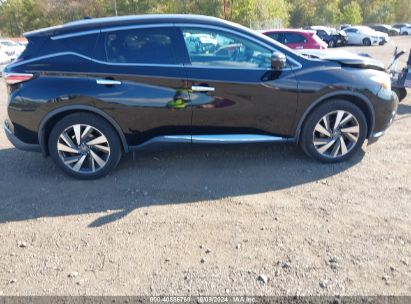 Lot #3035076854 2016 NISSAN MURANO PLATINUM