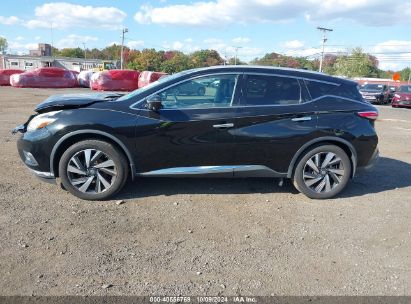 Lot #3035076854 2016 NISSAN MURANO PLATINUM