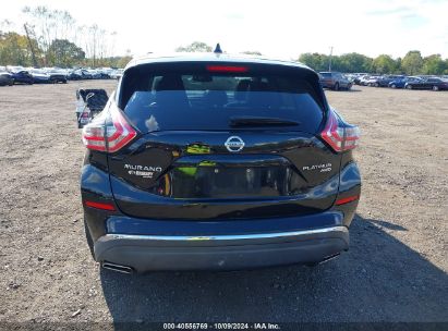 Lot #3035076854 2016 NISSAN MURANO PLATINUM