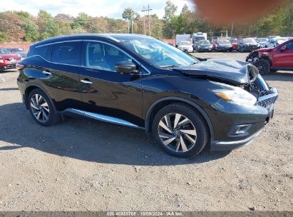 Lot #3035076854 2016 NISSAN MURANO PLATINUM