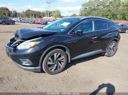 Lot #3035076854 2016 NISSAN MURANO PLATINUM