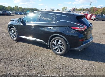 Lot #3035076854 2016 NISSAN MURANO PLATINUM