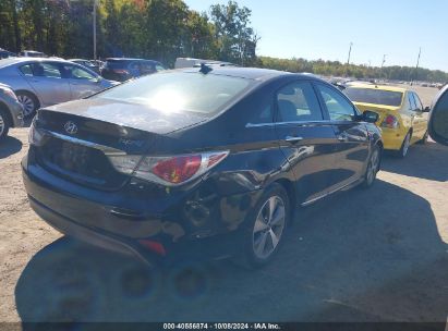 Lot #3056071099 2012 HYUNDAI SONATA HYBRID