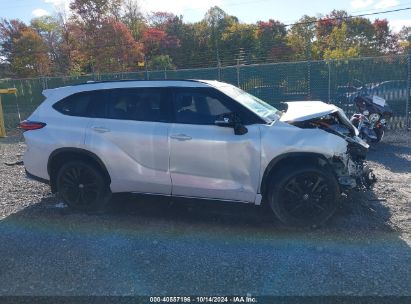 Lot #3035076846 2023 TOYOTA HIGHLANDER XSE