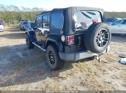 Lot #2992824642 2010 JEEP WRANGLER UNLIMITED SAHARA