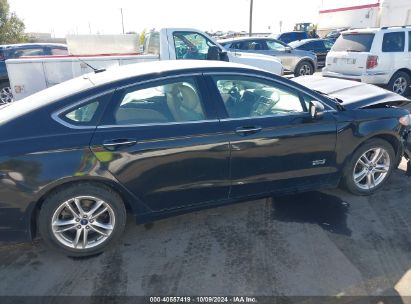 Lot #3035089380 2016 FORD FUSION ENERGI TITANIUM