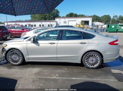 Lot #2992824639 2015 FORD FUSION TITANIUM