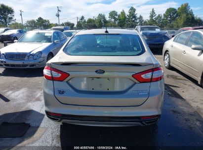 Lot #2992824639 2015 FORD FUSION TITANIUM