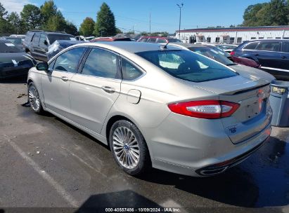 Lot #2992824639 2015 FORD FUSION TITANIUM