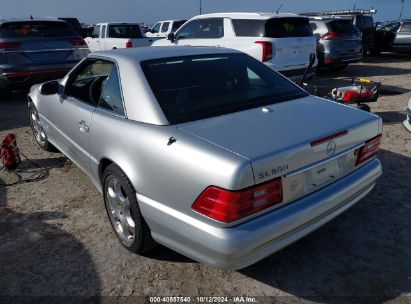 Lot #2992824636 2002 MERCEDES-BENZ SL 500