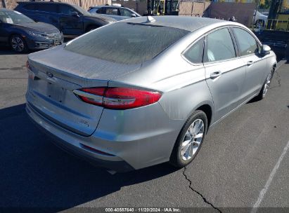 Lot #2992820473 2020 FORD FUSION SE