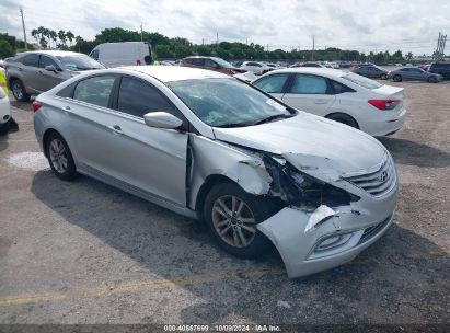 Lot #2996533770 2013 HYUNDAI SONATA GLS