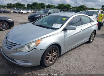 Lot #2996533770 2013 HYUNDAI SONATA GLS