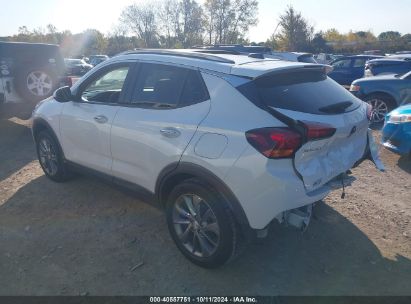 Lot #2995300042 2021 BUICK ENCORE GX FWD ESSENCE