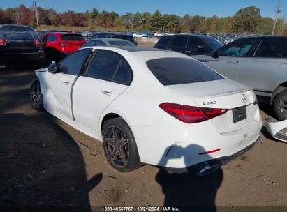 Lot #3052077033 2022 MERCEDES-BENZ C 300 4MATIC