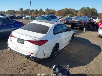 Lot #3052077033 2022 MERCEDES-BENZ C 300 4MATIC