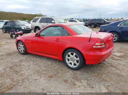 Lot #2992825136 2001 MERCEDES-BENZ SLK 230 KOMPRESSOR