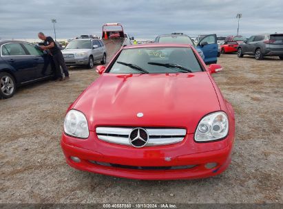 Lot #2992825136 2001 MERCEDES-BENZ SLK 230 KOMPRESSOR