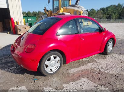 Lot #2992829880 2001 VOLKSWAGEN NEW BEETLE GLS 1.8L TURBO