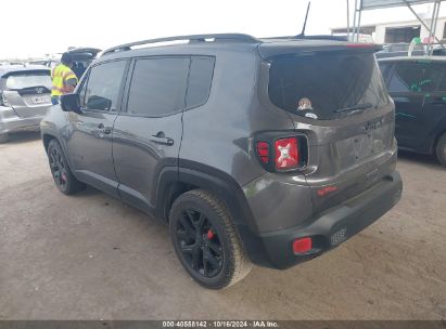 Lot #3039829469 2018 JEEP RENEGADE ALTITUDE FWD