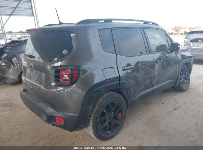 Lot #3039829469 2018 JEEP RENEGADE ALTITUDE FWD