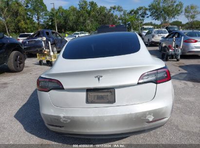 Lot #2992825130 2021 TESLA MODEL 3 STANDARD RANGE PLUS REAR-WHEEL DRIVE