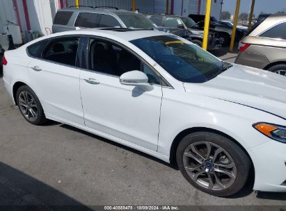 Lot #2992814791 2020 FORD FUSION SEL